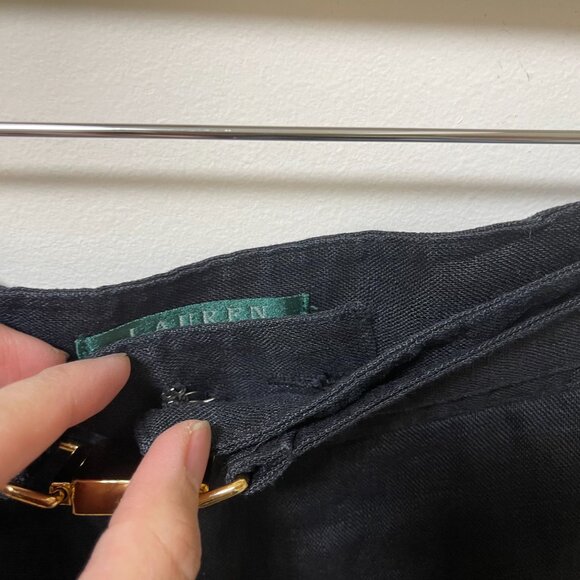 Lauren Ralph Lauren Linen Pants sz 16W - Picture 8 of 16